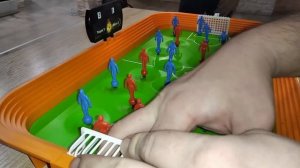 Настольный футбол. Обзор реального матча