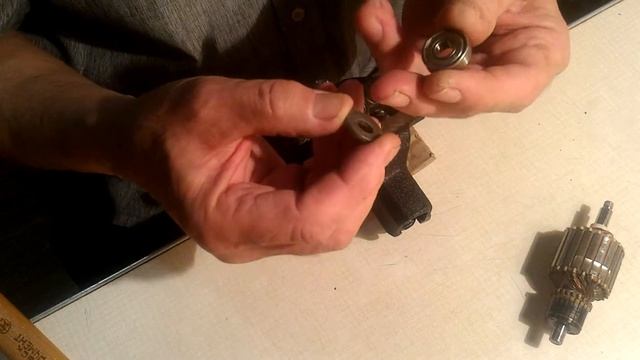 Замена подшипников в пылесосе