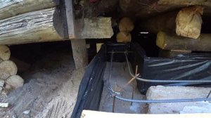 Ремонт фундамента. Подъем, заливка.