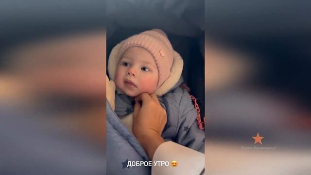 Доброе снежное утро от Ольги Орловой и дочки ее!