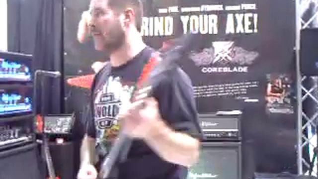 Jeff Waters of Annihilator "Alison Hell" Alice in Hell at Namm 2010 Hughes & Kettner смотреть онлайн