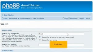 How to use the search tool in phpBB | FastDot Cloud Hosting
