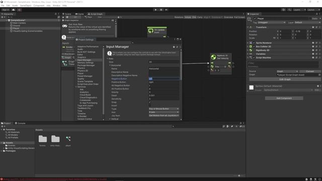 Unity Visual Scripting for Beginners 2022 :- Tutorial 1 ( Basic Player Movement) смотреть онлайн