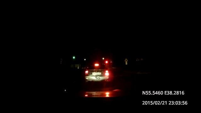 Раменское - Бронницы / Ramenskoye - Bronnitsy 21/02/2015 (timelapse 4x)