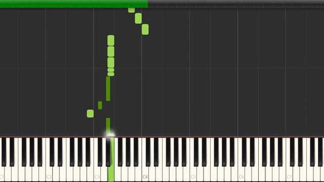 Алладин - Арабская ночь  (piano tutorial)