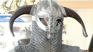 КоростеньТВ_17-05-13_Выставка кольчуг древлянских воинов