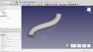 FreeCAD Tutorial - Exhaust Manifold, Path Sweep, Make Thickness