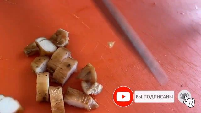 Все ищут его на столе! Потрясающе вкусный ОГНЕННЫЙ САЛАТ с вяленой КУРИЦЕЙ
