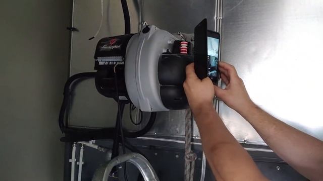 Пусконаладка дизельной горелки Lamborghini LMB LO 450 на сушильном аппарате смотреть онлайн