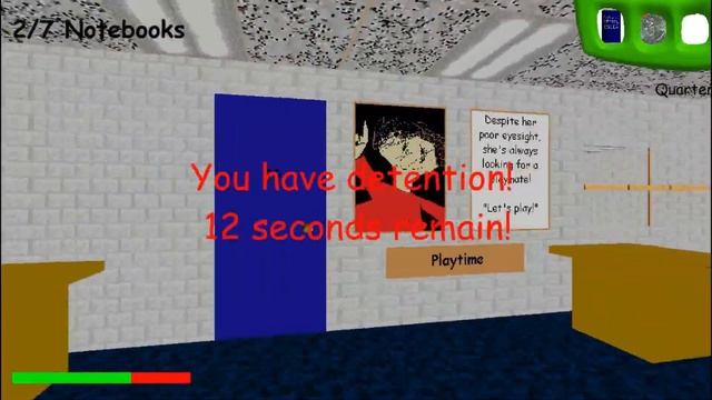 Baldi's Basics In Education And Learning.