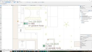 11 Электрика в слоях и макетах ARCHICAD 20