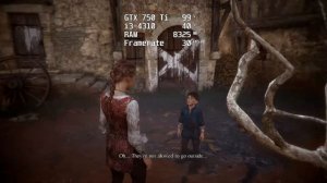 A Plague Tale Innocence (2019) gameplay benchmark - Intel Core i3 4130 GeForce GTX 750 Ti