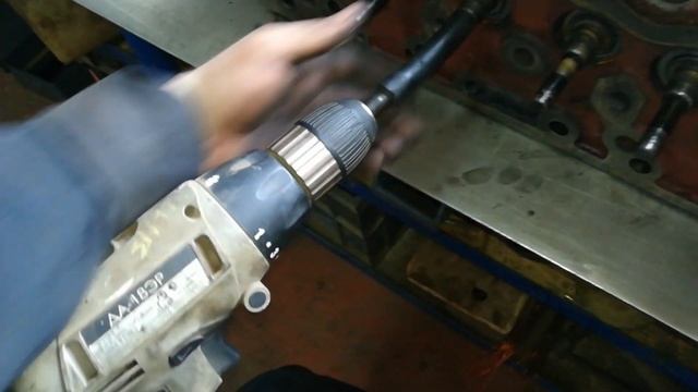 Притирка ГБЦ Д-245 смотреть онлайн