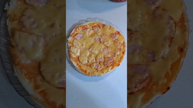 Быстро-пицца на сковороде, вкусно#пицца #быстро-пицца #пиццанасковороде #вкуснаяпицца #быстропросто