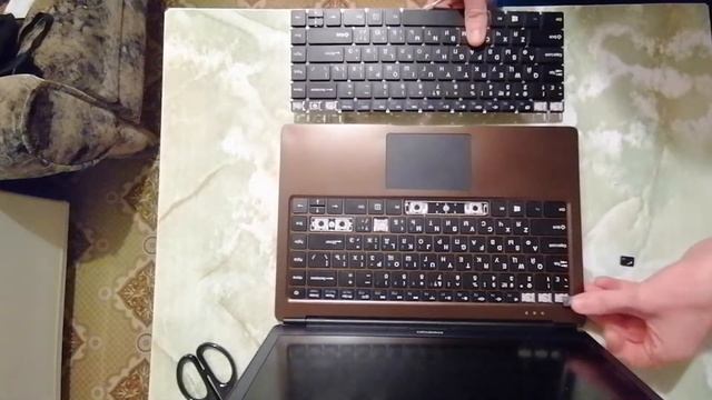 Как заменить клавиши кнопку на ноутбуке смотреть онлайн