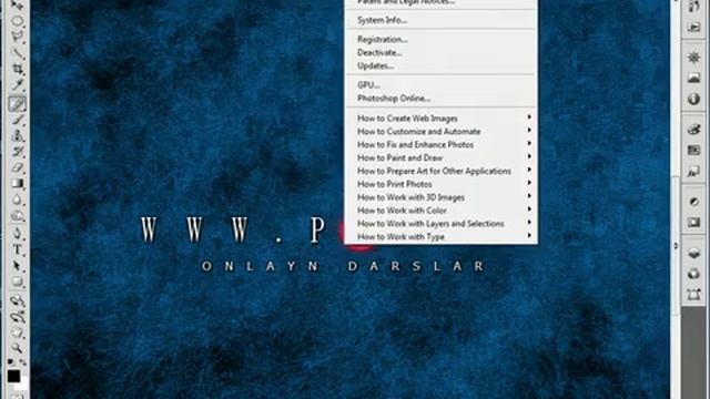 Photoshop dars 1 Adobe Photoshop смотреть онлайн