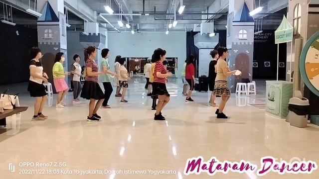Hey Now EZ (Mambo,Samba,Funky Style)/Line Dance/Choreo by Sungran Song (CAN)/Demo by Mataram Dancer смотреть онлайн