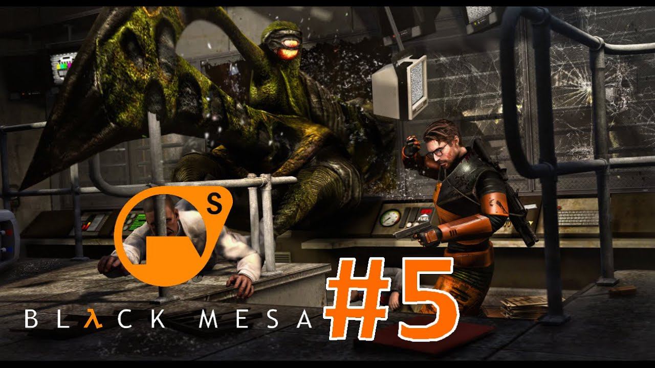 Half Life Black Mesa:Прохождение:#5 Гигантские монстры.