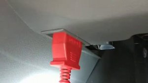 VW Crafter 2018 OBD plug location