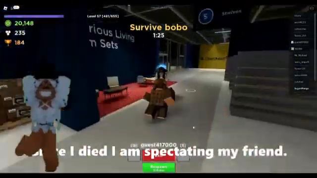 Survive Bobo In Evade Roblox смотреть онлайн