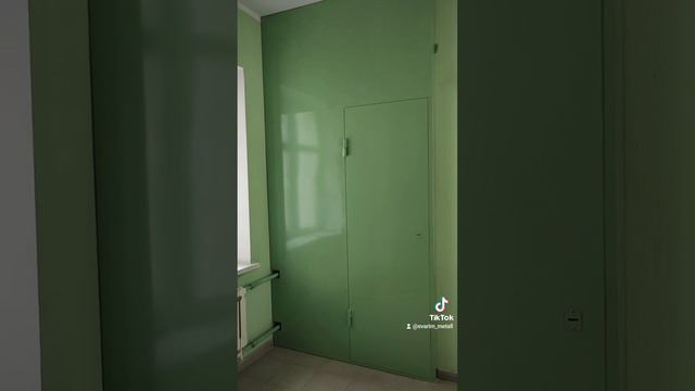 Металлические двери в тамбур I Тамбурные двери I Двери своими руками