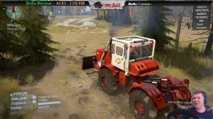 Мод К 700 Кировец Честный Обзор мода Spintires MudRunner