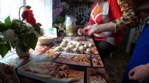 ПИРОЖКИ с МЯСОМ в РУССКОЙ ПЕЧИ / КОСИЧКА С ТВОРОГОМ // ПОЖУЁМ - УВИДИМ