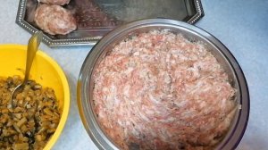 ЗРАЗЫ МЯСНЫЕ С ГРИБАМИ В ДУХОВКЕ.
