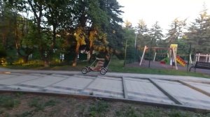 Обзор. Веломобиль Альтаир 237-1 своими руками. Homemade bike for kids. Homemade velomobile..mp4