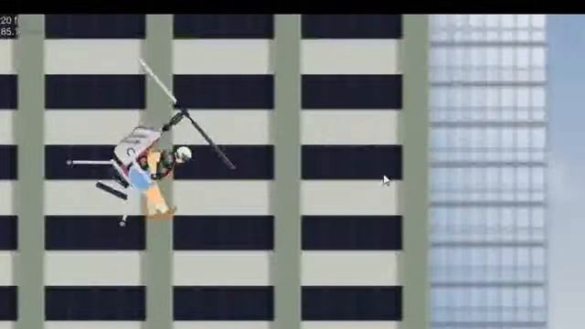 Сколько крови...... Happy Wheels #1 смотреть онлайн