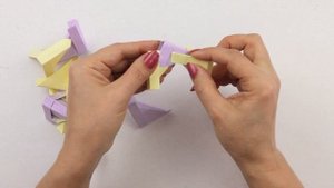Оригами Кольцо | Объемное кольцо оригами| Origami 3D Ring (Paolo Bascetta)