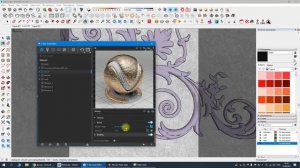 Полный курс по SketchUP - создание патины в V-ray