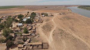 СЕЛО КОСИКА С ВЫСОТЫ ПТИЧЬЕГО ПОЛЕТА/ Астраханская область Енотаевский район с дрона