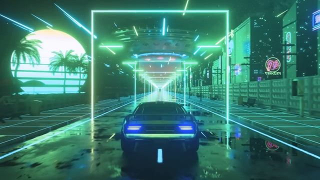 2hr Retrowave _ Synthwave смотреть онлайн