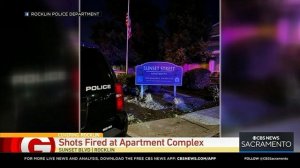 Shots fired at Rocklin apartment complex