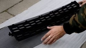 Сетка в бампер Skoda Octavia A7. Защита от камней и не только.