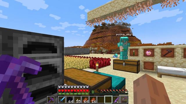 Строю Статую Кальмару и Город , добываем ресы !!! Майнкрафт , Выживание !!! Версия 1.19.2 !!! #10 смотреть онлайн