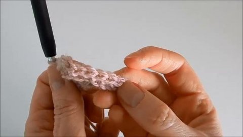 Очень простая косынка, шаль, бактус, платок крючком. Для начинающих