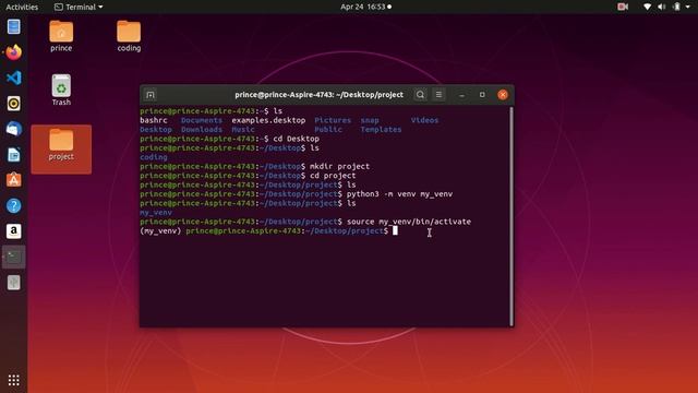 Python virtual environments in Ubuntu