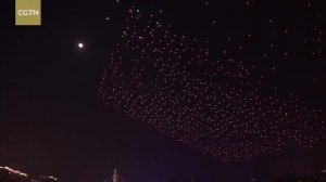 1000 беспилотников. Грандиозное зрелище в Китае
