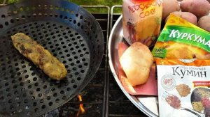 Люля-кебаб из картофеля