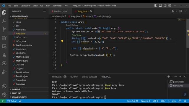 Java Tutorial: Introduction to Array in java| Java Arrays | #part20 #javaprogramming #java #coder