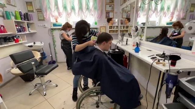 Доступная социальная парикмахерская