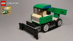 Лего Самоделки - Снегоуборщик из Lego Creator (31056) #3