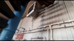 Котёл печь на отработке Тайфун ТВК-35 (теплогенератор с водяным контуром на отработанном масле)