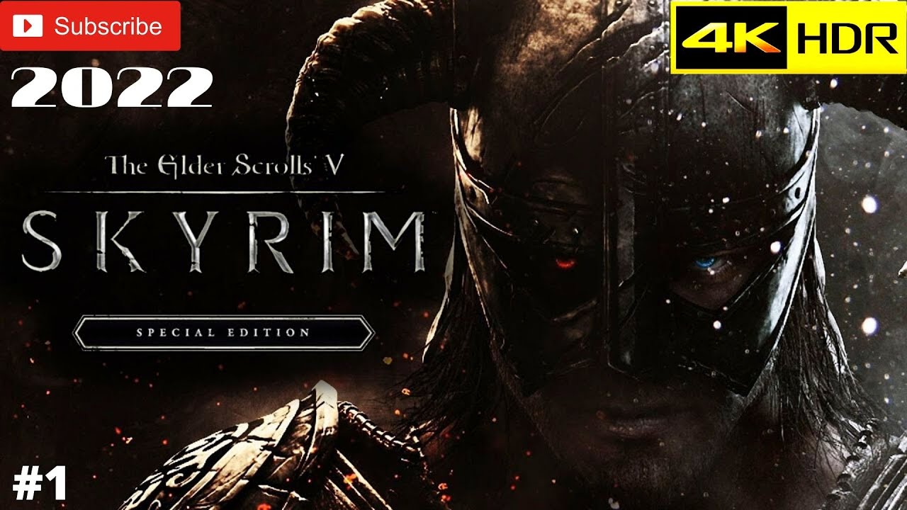 The Elder Scrolls V Skyrim Special Edition - прохождение #1 в 2022 году | PS4 | 4K | HDR | 60 fps