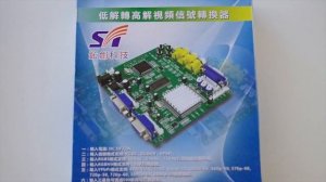 Подключение ZX Evolution к дисплею через видеоконвертер GBS8200