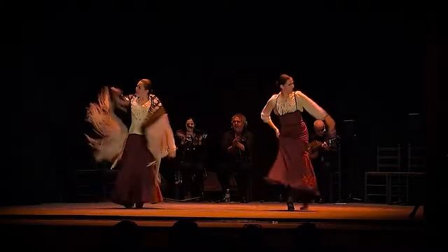 Baile Flamenco Cantiñas con manton - Premio Especial Jerez | Concurso int. Flamenco Puro смотреть онлайн