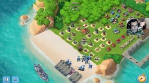 Boom Beach Бум Бич Развиваем базу с нуля (часть 212)