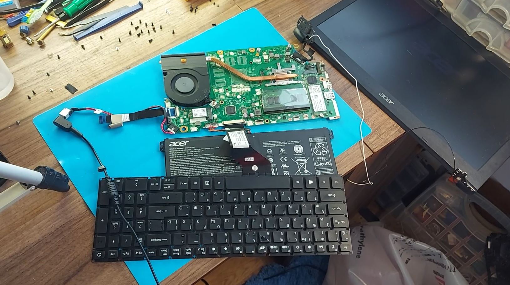 Замена клавиатуры на ноутбуке Acer Aspire 3 A315-41 (N17C4)